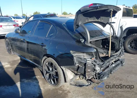 2019 Alfa Romeo Giulia Rwd from USA, damaged, VIN ZARFAMAN5K7622473